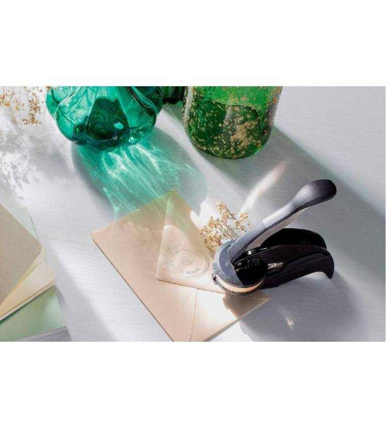 Pince à gaufrer personnalisable trodat 41 mm Embosseuse professionnelle pour sceaux en relief sur documents officiels